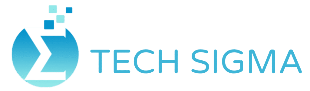 TechSigma company logo – modern technology solutions provide